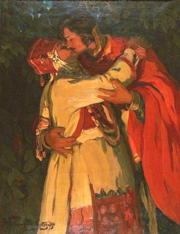 Kiss by Ivan Goryushkin-Sorokopudov, 1910